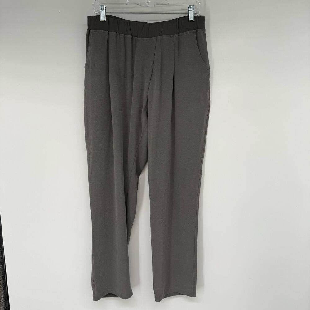 Alembika High Rise Straight Leg Pants Women's Size 4 US 10 - 12 Gray